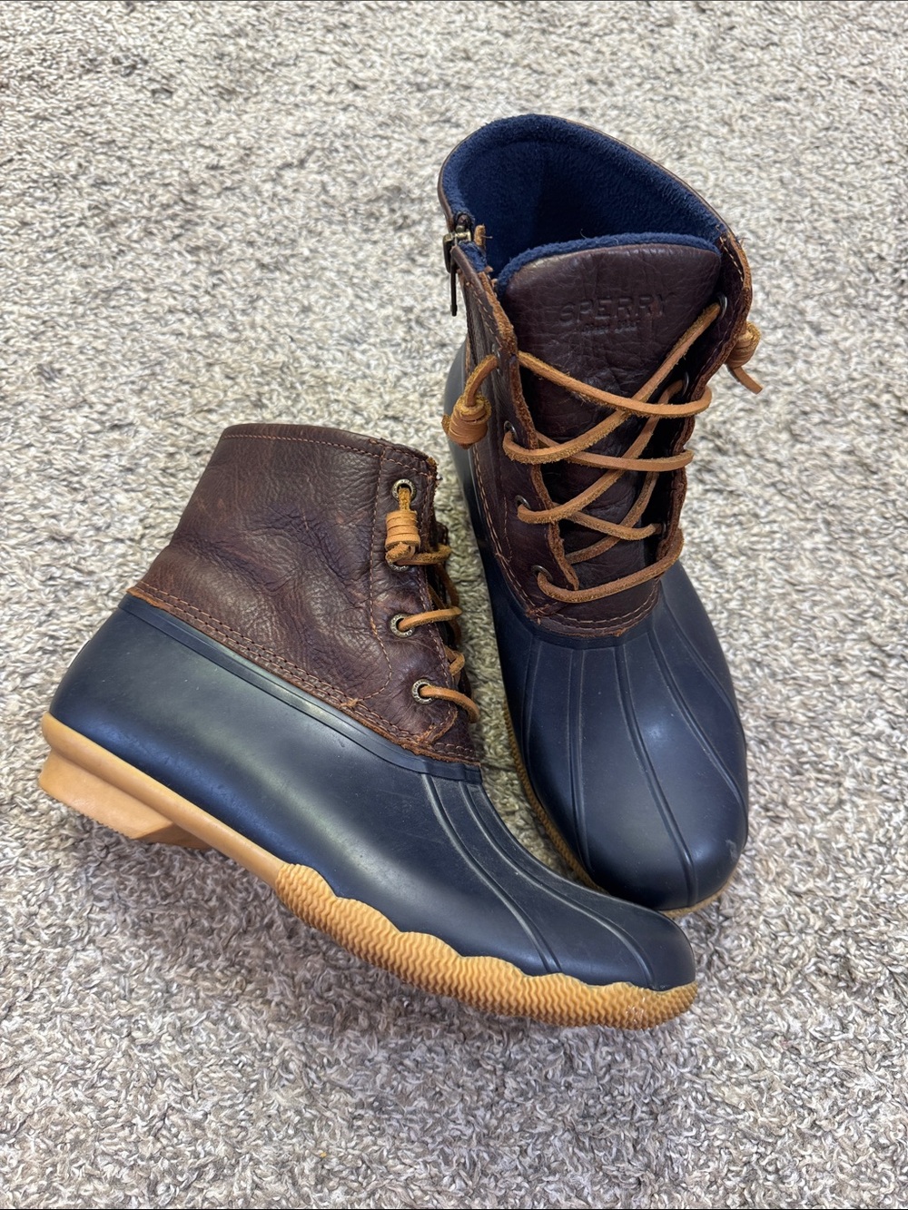Sperry Womens Saltwater Duck Boots